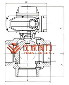 電動(dòng)內(nèi)螺紋三通球閥