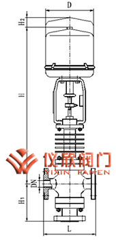 電動三通合流調節(jié)閥