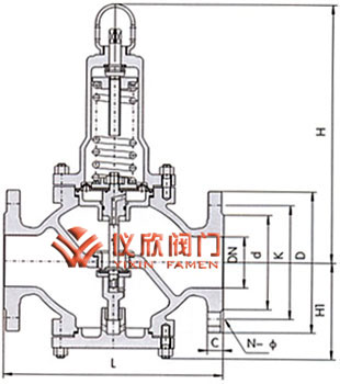 直接作用彈簧薄膜式減壓閥