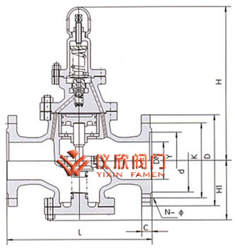 Y43H活塞式蒸氣減壓閥