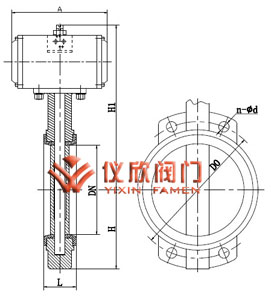 D671氣動軟密封蝶閥